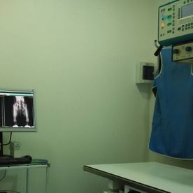 Clínica Veterinaria Romareda Sala de rayos X